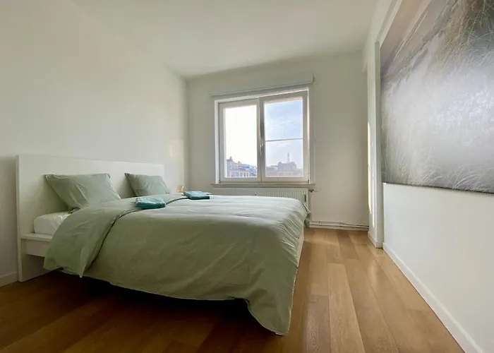 Luxury 3 Bedroom On The Floor With Panoramic View Lejlighed Oostende