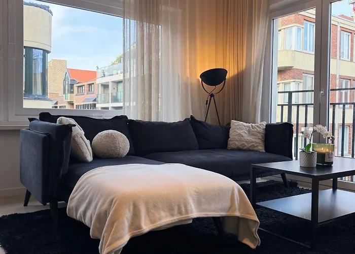 公寓 Luxury 3 Bedroom On The Floor With Panoramic View 奥斯滕德