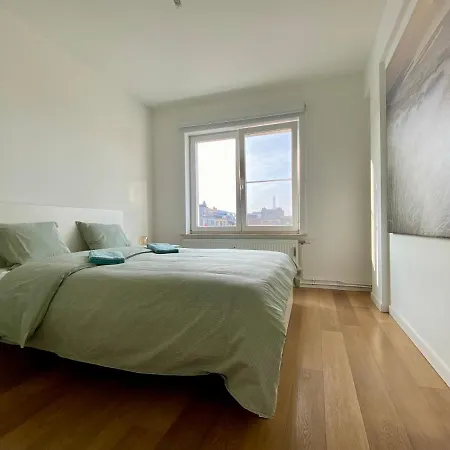 Luxury 3 Bedroom On The Floor With Panoramic View 公寓 奥斯滕德