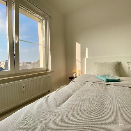 公寓 Luxury 3 Bedroom On The Floor With Panoramic View 奥斯滕德